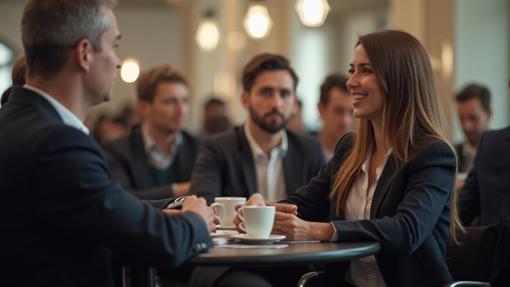 Профессионалы строят деловые отношения и сетевые связи